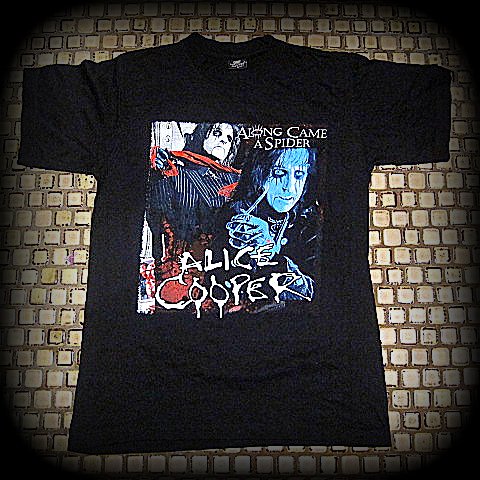 Alice Cooper - Vintage Two Sided Printed 2008 Tour Shirt